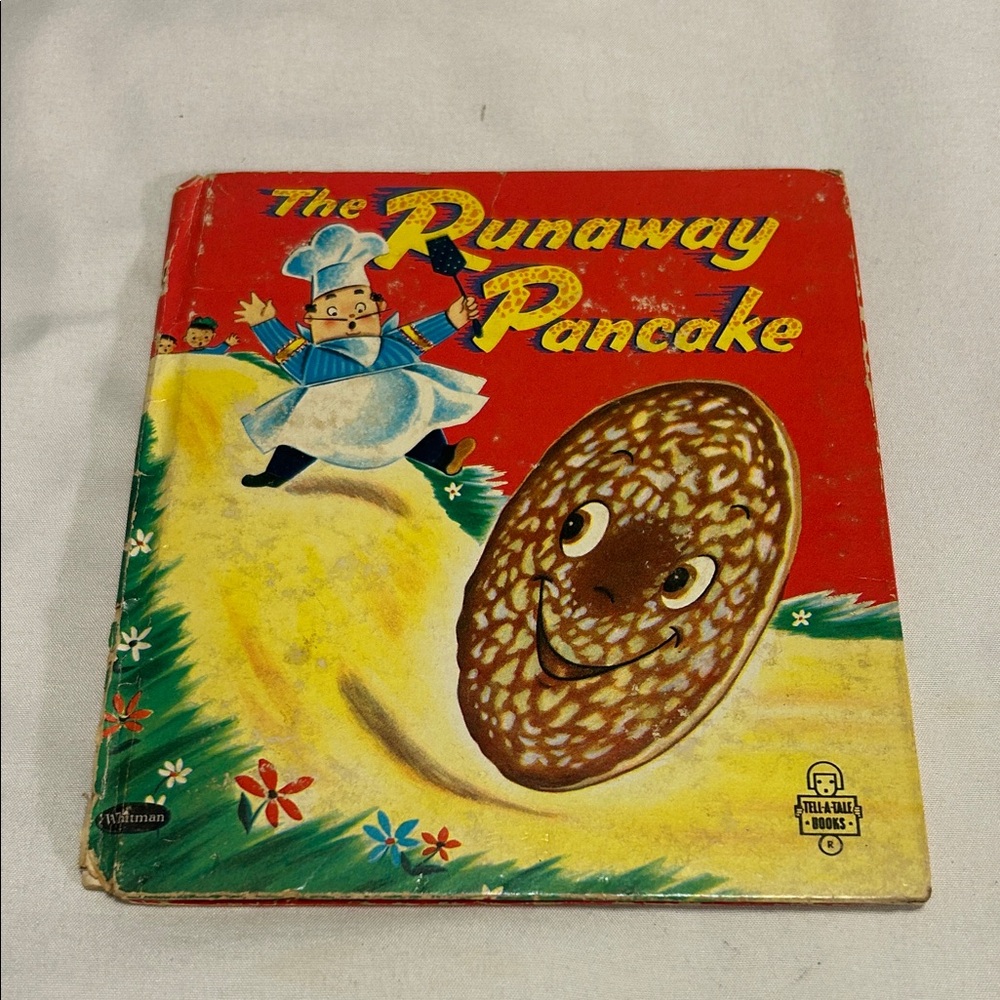The Runaway Pancake by Ben Williams a Whitman Tell A Tale book